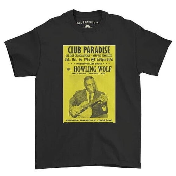 Howlin' Wolf At Club Paradise T-Shirt