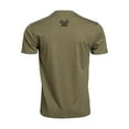 thumbnail image 2 of VORTEX Adult Male Peakline Short Sleeve T-Shirt, Color: Military Heather, Size: M, 2 of 3