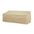thumbnail image 2 of GDF Studio Outdoor 3-Seater Sofa Cover, Weather-Resistant UV-Protected, Beige, 2 of 13