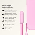 thumbnail image 2 of Funda para teléfono Beats iPhone 17 con soporte MagSafe Pebble Pink, 2 of 6