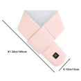 thumbnail image 3 of Liquidation & Promo, Heating Scarf, USB Powered Warm Compress, Reusable Heat Pad, Soft Fabric, For Office Travel, Neck Shoulder Relief, Electric Heating Pad, Cold Weather Gear Akmoler [New Arrival], 3 of 9