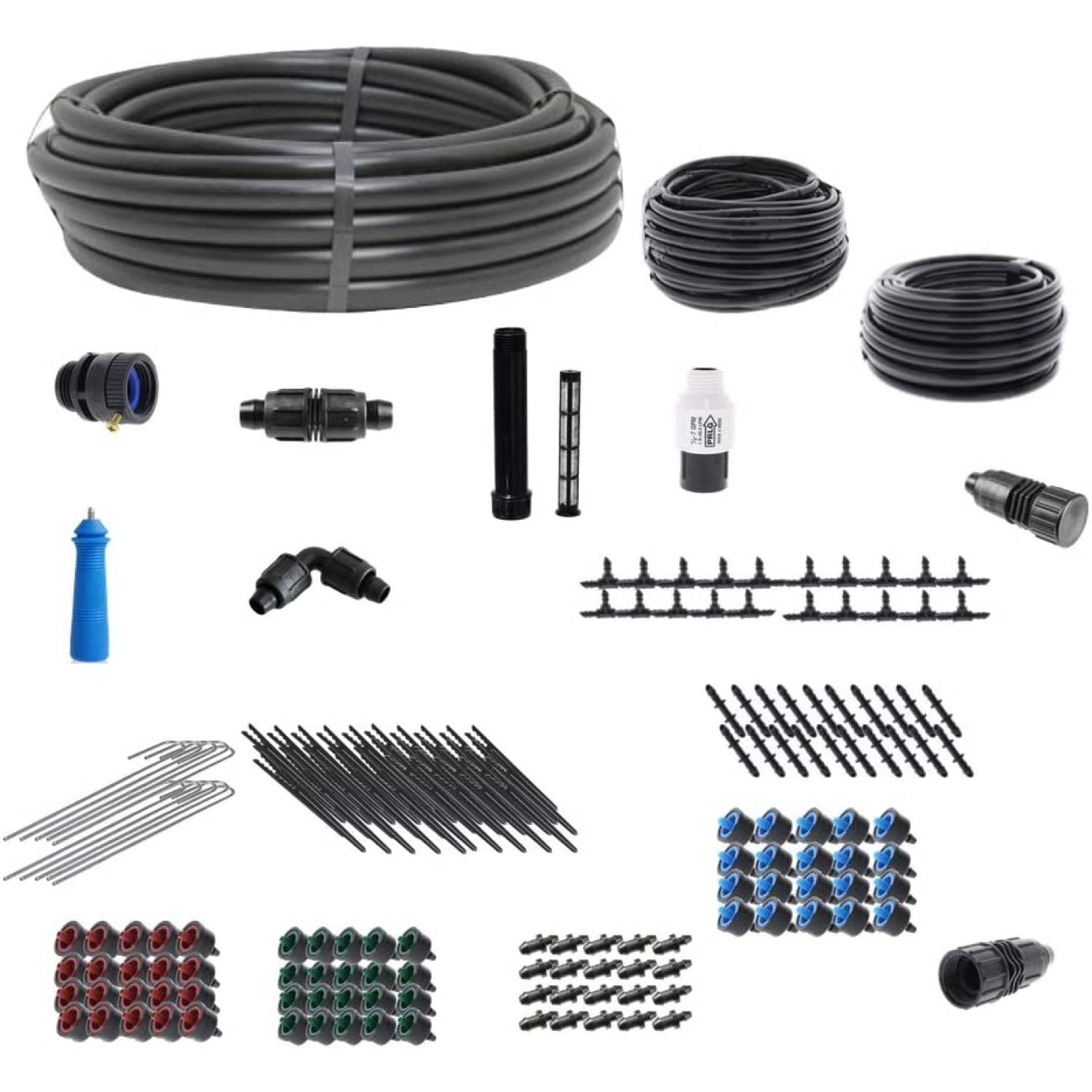 Drip Irrigation Kit for Gardens Standard DIY Watering System, Designed