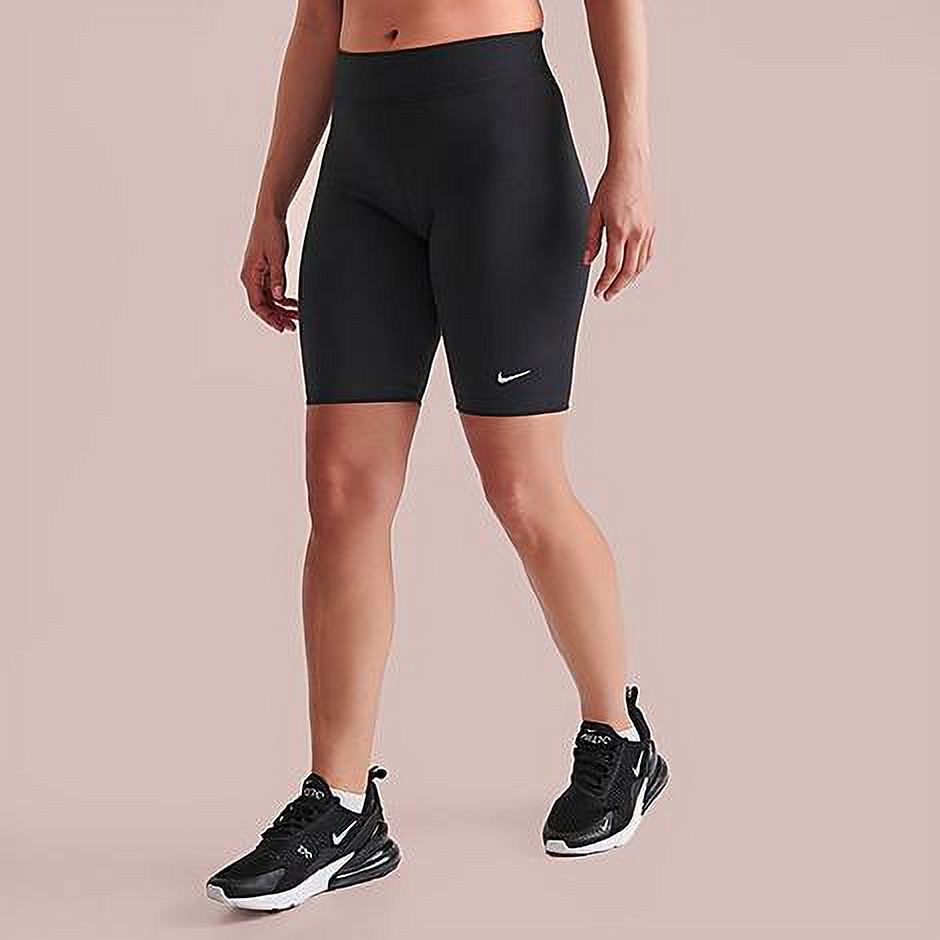 nike black bike shorts