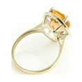 thumbnail image 5 of Galaxy Gold 14K Yellow Gold Natural Citrine Ring - November Birthstone - Warmth & Prosperity - Sizes 5.5 to 11 - Fine Jewelry for Women, 5 of 5