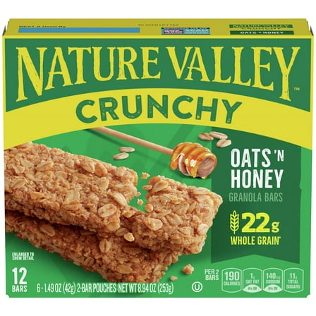 Nature Valley Crunchy Oats 'n Honey Granola Bars