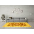 thumbnail image 3 of Ahgly Company Indoor Rectangle Oriental Yellow Traditional Area Rugs, 4' x 6', 3 of 4