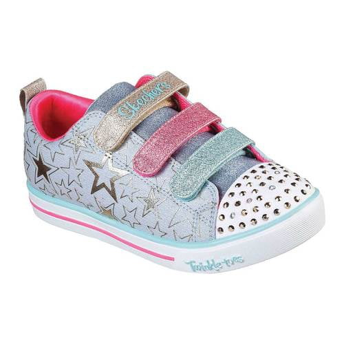 skechers twinkle toes grey