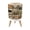 Color 1, variant on Cabin Trash Can with Lid Bear Elk Wooden Farmhousel Forest Wildlife 1.8 Gallon Dog Proof Trash Can Round Garbage Can Waste Bin Wastebasket for Bathroom Bedroom Living Room