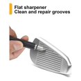 thumbnail image 4 of Golf Club Cleaner Kit, Retractable Golf Brush And 2 Golf Club Groove Sharpener For U & V-grooves, Golf Club Cleaning Kit, 4 of 5