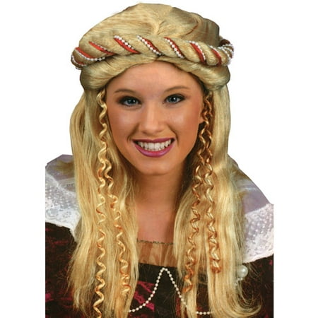 Renaissance Wig Adult Halloween Accessory