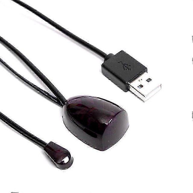 IR Extender Infrared IR Remote Control Receiver USB IR Receiver Adapter Transmitter suitable suitable for Cable Box Stereo Receiver HD TV