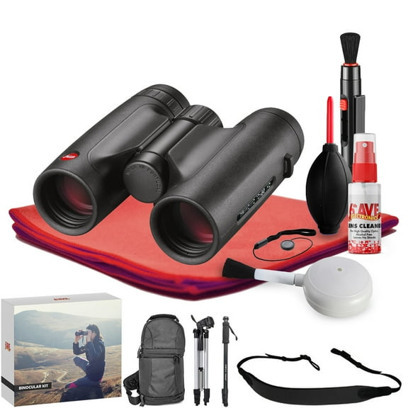 Leica 8x32 Trinovid HD Binocular  - Exclusive Outdoors Binoculars Kit