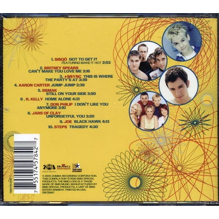 Britney Spears, Nsync, Aaron Carter, Etc. - Teen Power - CD