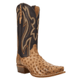 thumbnail image 2 of Dan Post Boots Mens Grit Full Quill Ostrich Snip Toe Cowboy  Mid Calf Boots, 2 of 5