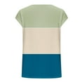 thumbnail image 5 of Mrat Womens Camisole Tank Tops Women's Cap Sleeve Tops Summer Tank Tops Casual Basic Tees Shirts Loose Blouses Slim Cami S-352 Green S, 5 of 5