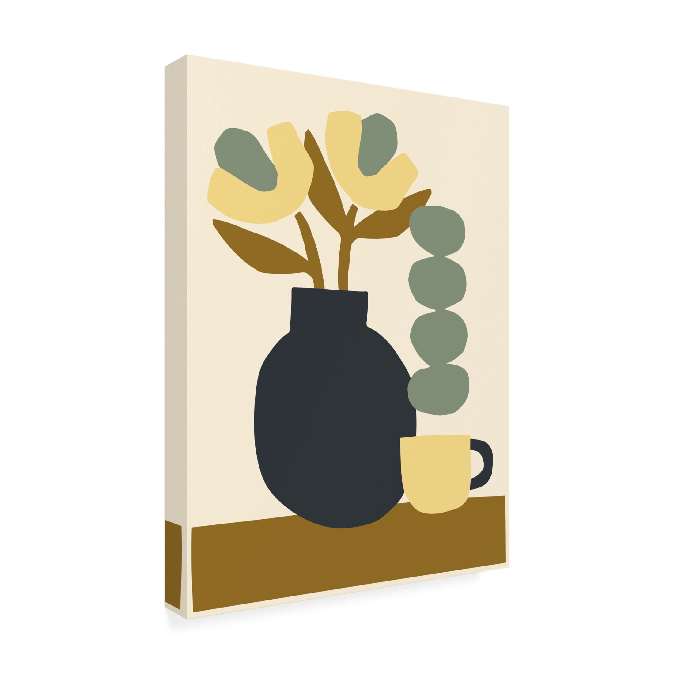 Trademark Fine Art Margaux Fugier  Le Quotidien  Vase Canvas Wall Art
