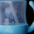 thumbnail image 4 of Vasos para beber sin BPA para niños pequeños Botella de paja abatible sin derrames para niños pequeños - -Amarillo Estilo 1-azul Sunnimix Botella de agua de paja para niños, 4 of 8