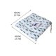 thumbnail image 4 of Sofa Vama Ropa de Cama Cojín de pana gruesa de color sólido, cojín de grano de maíz, cojín para silla de comedor, cojín de tatami para oficina de estudiantes for Navideño, 4 of 4
