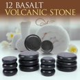 thumbnail image 5 of Portable Massage Stone Warmer Set Electric Spa Hot Stones Massager and Heater Kit with 6 Large and 6 Small Round Shaped Basalt Warm Massaging Therapy Rocks Equipment, Digital Controller Heat, 5 of 5