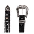 thumbnail image 3 of CTM Girl's Studded Star Western Style Belt, 3 of 5