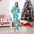 thumbnail image 7 of FORMRS Onesies Pajama for Adults Unisex Hoodie Winter Jumpsuit One Piece Sleepwear, Sizes S-2XL, Small Daisy, 7 of 7