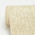 thumbnail image 2 of Warner Nagano Taupe Distressed Pattern Wallpaper, 2 of 2