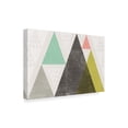thumbnail image 2 of Trademark Fine Art 'Mod Triangles I' Canvas Art by Michael Mullan, 2 of 3
