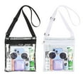 thumbnail image 2 of Spencer 2 Pack Clear Bag Crossbody Purse Bag Stadium Approved Shoulder Bag for Women and Men, Tranparent Sling Tote Handbag for Concerts Sports Events Festivals, 2 of 10