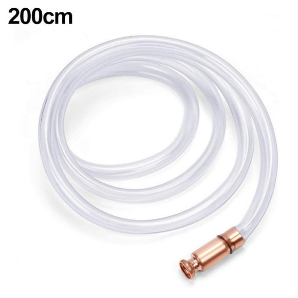 SharkTRUE Pompe à Siphon en Cuivre Efficace : Transfère 3,5 Gal/Min, Sûre et Facile à Utiliser