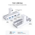 thumbnail image 2 of Hub USB C GEWOKLIY 7 en 1 con USB 3.0 de 5 Gbps para iMac de 24 pulgadas, 2 of 7