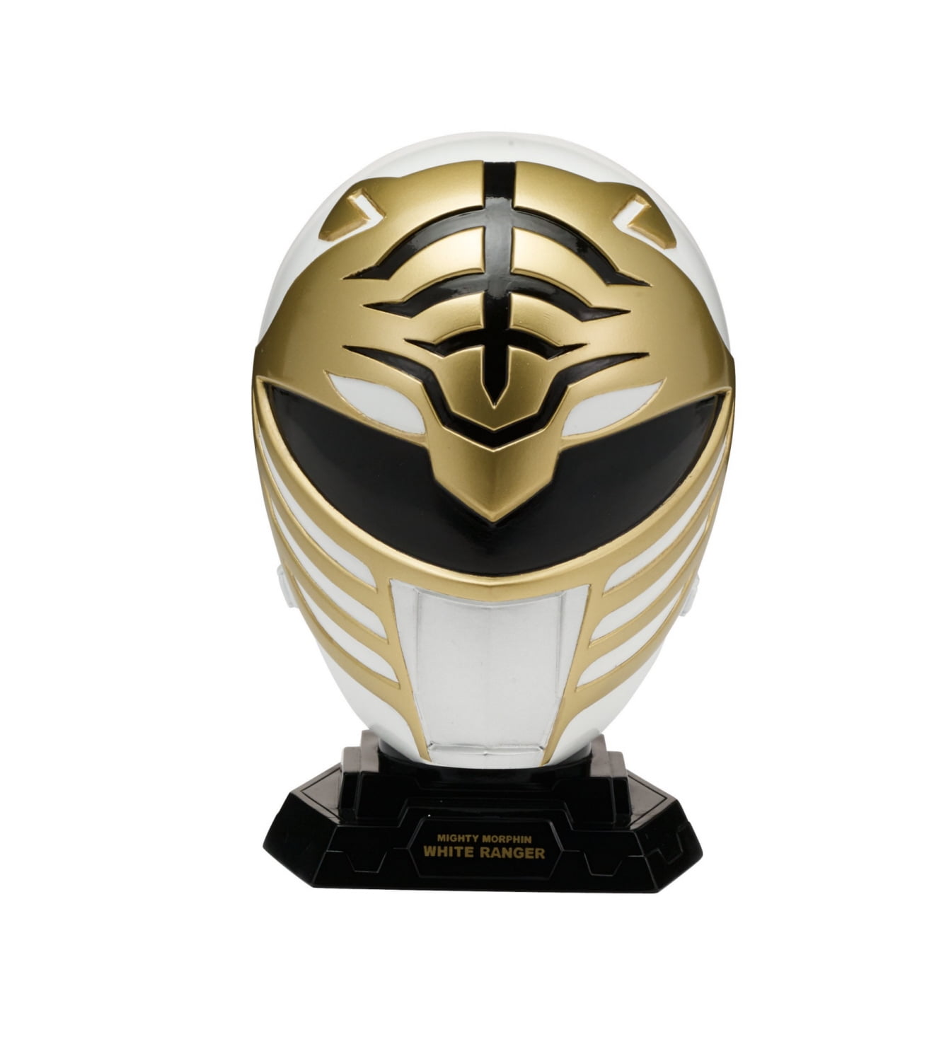 Power Rangers Legacy 1/4 Helmet Mighty Morphin White-CHILD