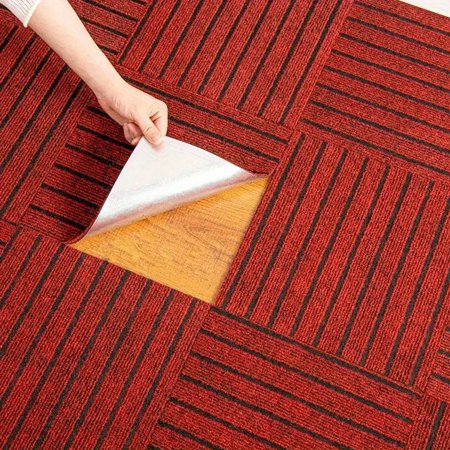 Carpet Tiles Reusable 12"x 12" Soft Padded Floor Tiles for Bedroom Living Room(tk/temu self-pickup orders)