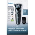 thumbnail image 4 of Philips Norelco 6880/81 Shaver 6800, Rechargeable Wet/Dry Electric Shaver, with Trimmer Attachment, 4 of 9