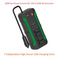 thumbnail image 3 of relayinert Car Inverter 300W Inverter Converter Power Inverter Car Converter 7Port Type-C USB QC3.0 Fast Charging 1Set, 3 of 6
