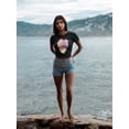 thumbnail image 3 of Pipeline Waveflower Good-Vibes Trend - Crop Tee Women's, 3 of 4
