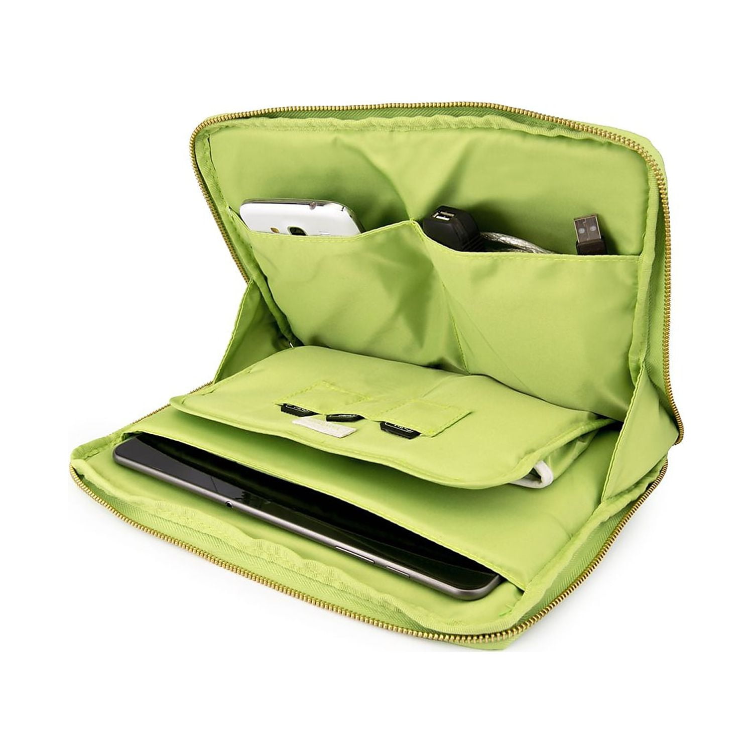 VANGODDY Irista Tablet / Laptop / Notebook / Netbook Padded Carrying Sleeve fits devices up to 9, 10, 10.1 inches [Samsung, HP, Asus, Acer, Apple, Fire etc.]