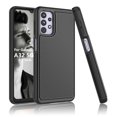 thumbnail image 1 of Tekcoo Cases for Galaxy A32 / Galaxy A52 / Galaxy A72 5G, Tekcoo [Tmajor] Shock Absorbing [Black] Rubber Silicone & Plastic Bumper Grip Cute Sturdy Hard Phone Cases Cover, 1 of 7