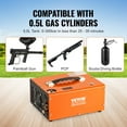 thumbnail image 5 of PCP Air Compressor, 4500PSI Portable PCP Compressor with Built-in Converter, Auto-Stop, DC12V/AC120V & Oil & Water-Free Compressor Pump, 5 of 11