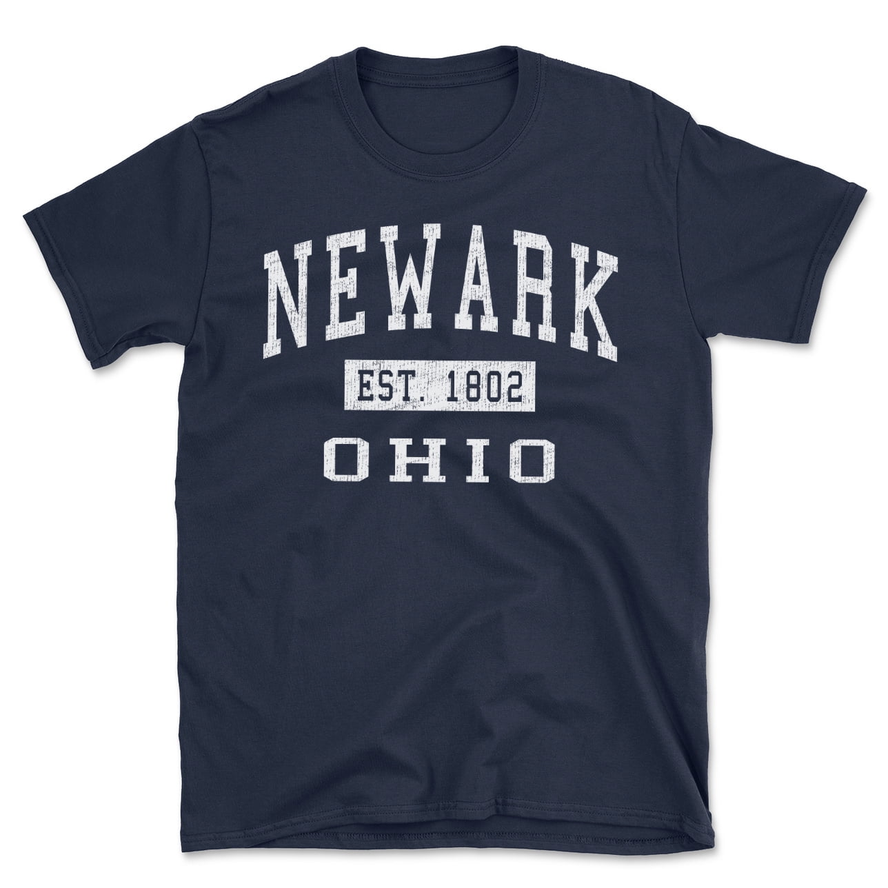 Newark Ohio Classic Established Men's Cotton T-Shirt - Walmart.com