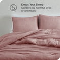 thumbnail image 2 of Bare Home Goose Down Alternative Comforter Set - 3 Piece Set - King/Cal King, Heathered Rosewood, 2 of 4