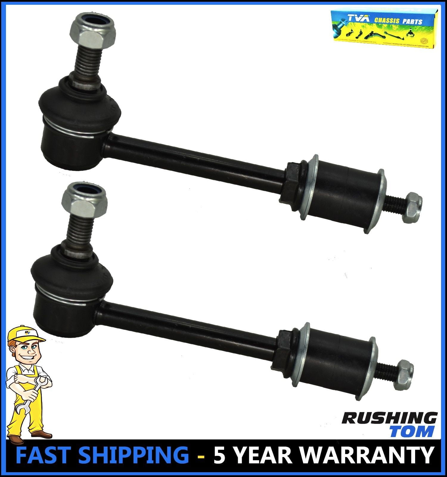 2 Rear Driver Passenger Sway Bar Link Fits Toyota FJ Cruiser 4Runner