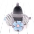 thumbnail image 3 of nvzhuang Baby Girls Premium Flats Infant Flower PU Leather Toddler First Walker Crib Shoe, 3 of 6