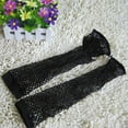 thumbnail image 3 of Shulemin Stockings Fishnet Nylon Women Hollow Knee High Socks for Party, 3 of 7