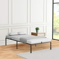 thumbnail image 2 of 14 Inch Twin Bed Frame with Storage,Metal Platform Twin Bed Frame No Box Spring Needed Steel Slat Support Easy Assembly (Twin), 2 of 8