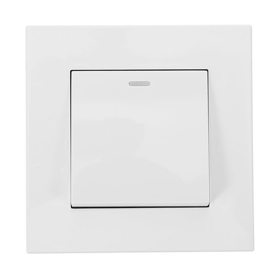 TEHAUX 1Set Homeowners Wall Switch Panel For Indoor Use Durable 3.3X3.3X1.6In