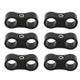 thumbnail image 2 of Fuel Line Divider, 10PCS Chemical Resistant 6AN Hose Separator Clamps High Strength  For Water Pipe For Gas Lines, 2 of 8