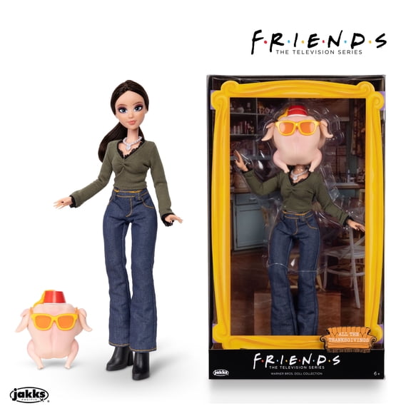 Friends Turkey Head Collector Fashion Doll with Doll Stand and Accessories