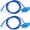 1M,2PCS underwater breathing tube, variant on Full Dry Respirator Adult Snorkel Breathing Tube – Ergonomic Long Tube Respirator for Adults, Portable for Snorkeling,Diving, Swimming, Camping & Stream Adventures