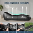 thumbnail image 3 of Auto Inflatable Couch Lounger, Air Mattress Sofa Bed with Rechargeable Air Pump, 3 of 7
