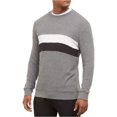 thumbnail image 1 of Kenneth Cole Mens Comfort Knit Sweatshirt, Grey, Small, 1 of 1